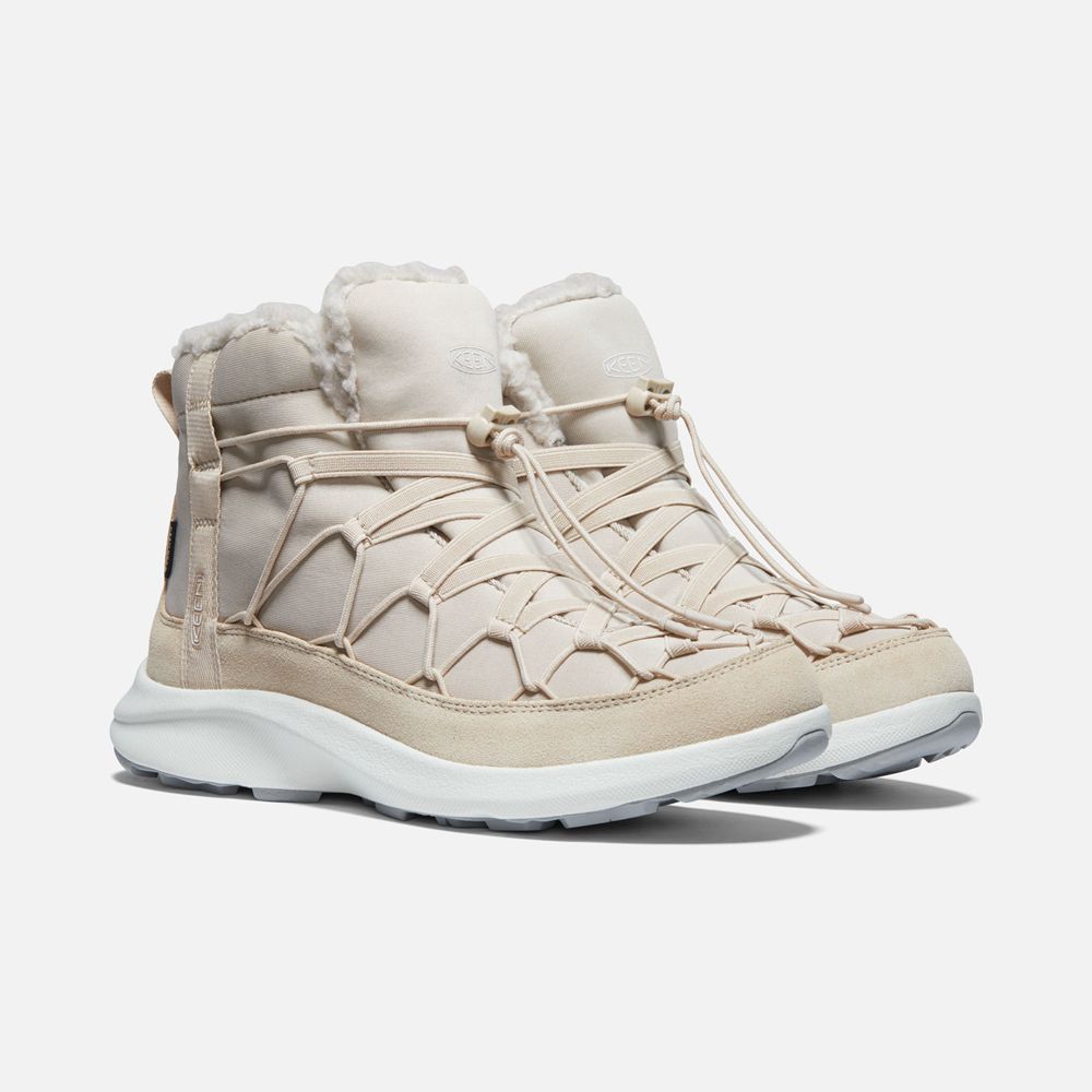Keen Chukka Kängor Dam Beige - Uneek Snk Waterproof - 925736XKA